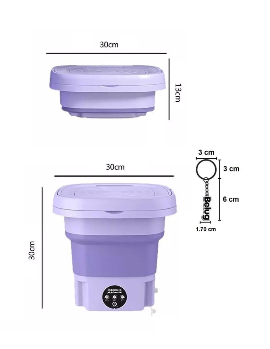 Lavadora portátil manual carga superior mini lavadora 7