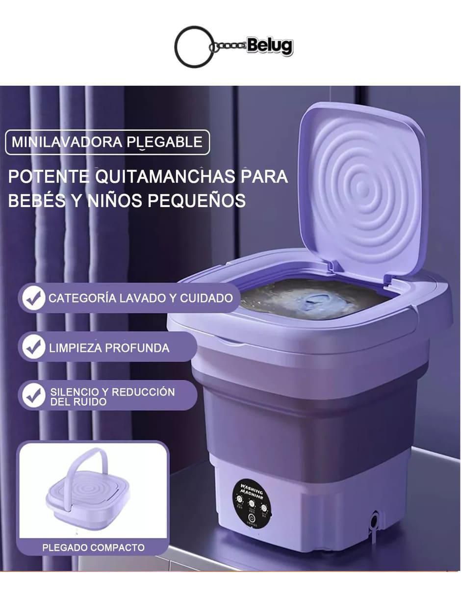 Lavadora portátil manual carga superior mini lavadora 3