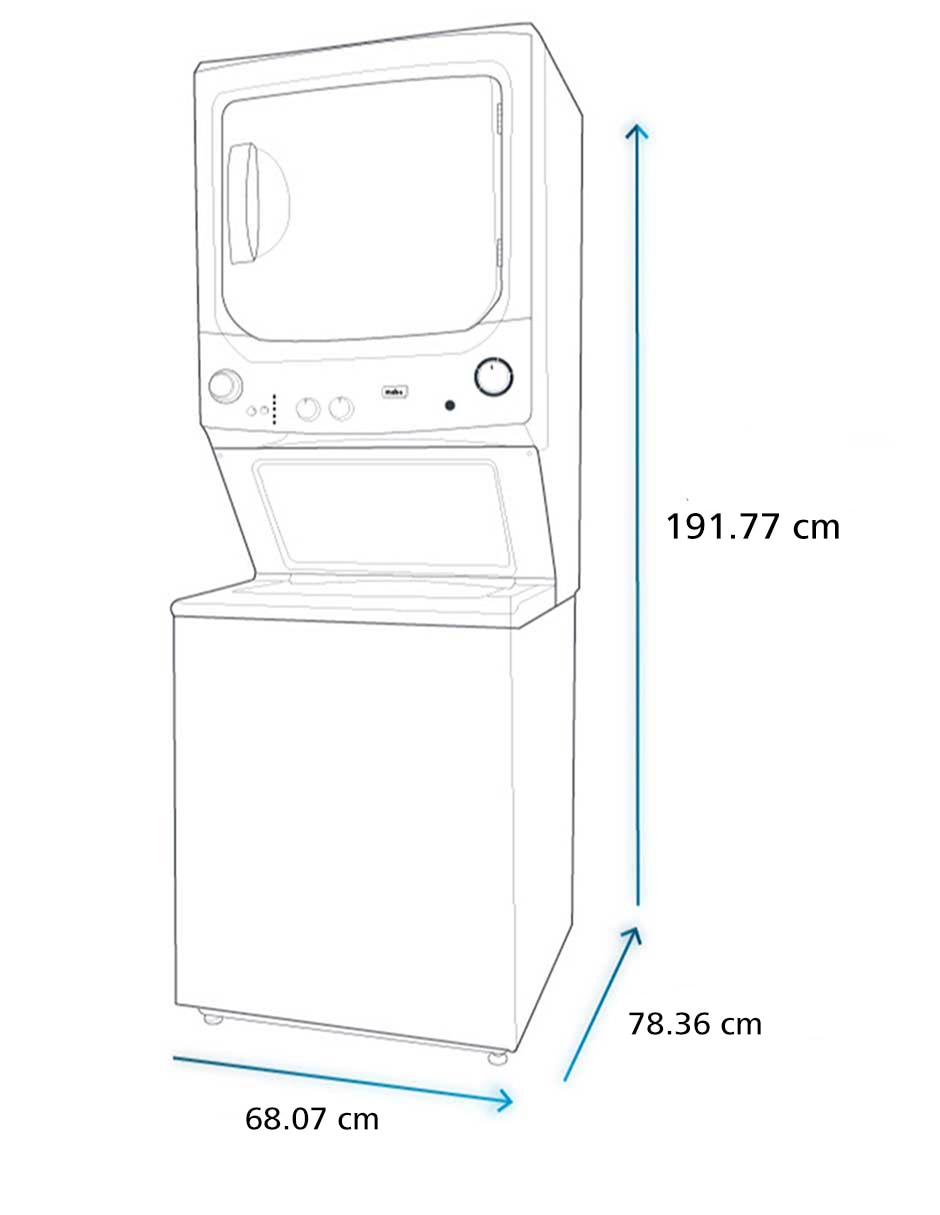 Centro de lavado Gas LP 24 kg 
MCL2440PPDG0 10