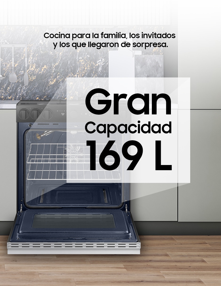 Estufa de piso Bespoke 76.1 cm nsg6dg8700srax 10