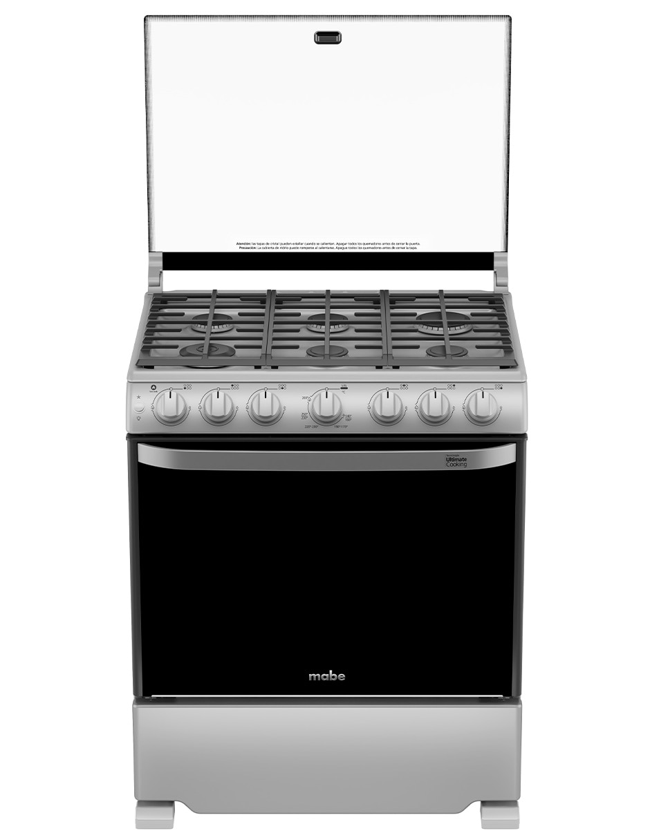 Estufa de piso a gas LP 76.60 cm EM7657CFIS0 de 6 quemadores 7