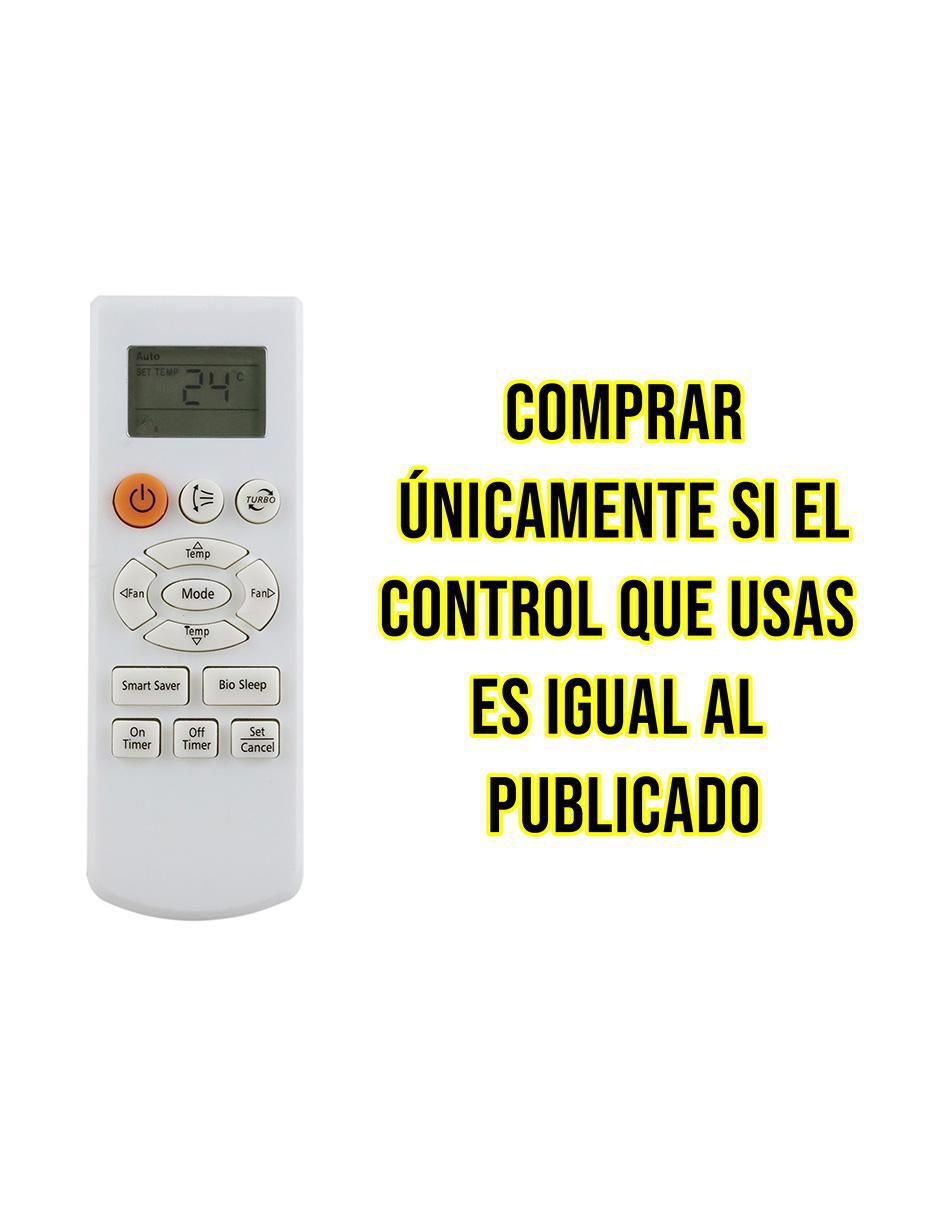 Control remoto para para aire acondicionado CE-S16 Samsung 9