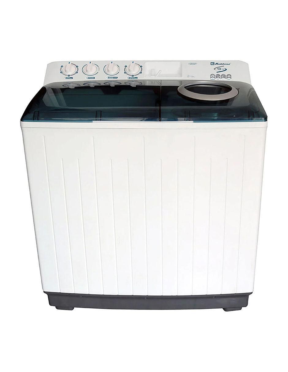 Lavadora doble tina 13 kg manual carga superior ldm-13blanca