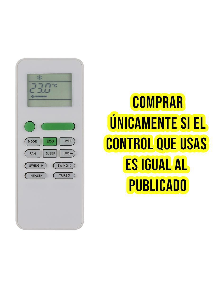 Control remoto para aire acondicionado CE-DT450 Dsa-f1201jlcv, DAEWOO, TCL, Kul, Rheem, BENELUX 9