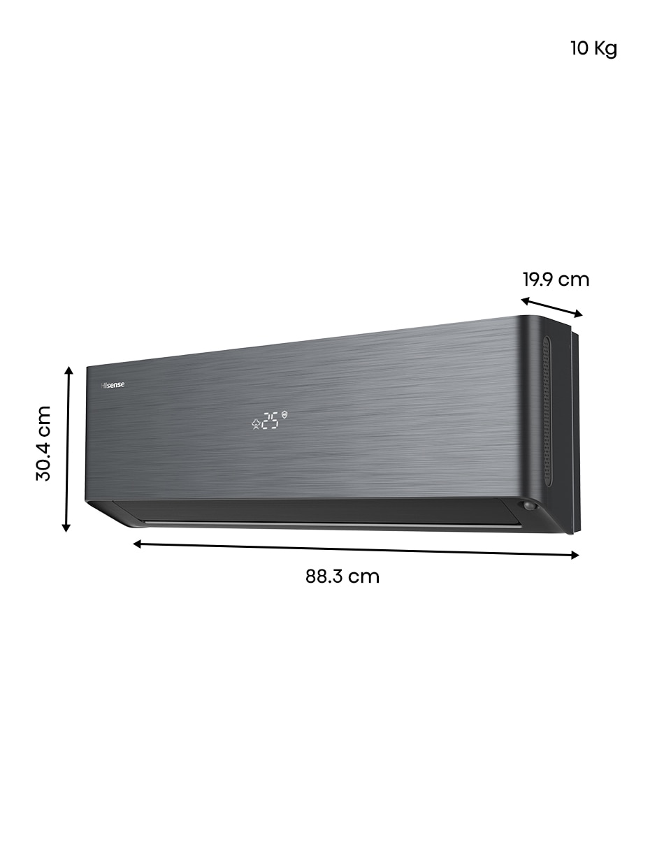 Aire acondicionado mini split inverter High End Frío y calor 12000 BTU ARU122VQW 220 V 10