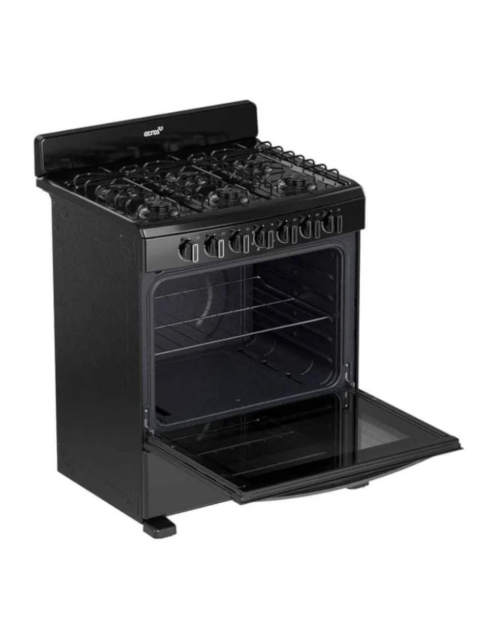 Estufa de piso a gas LP 76 cm AFR2000B de 6 quemadores Estufa de piso a gas LP 76 cm AFR2000B de 6 quemadores