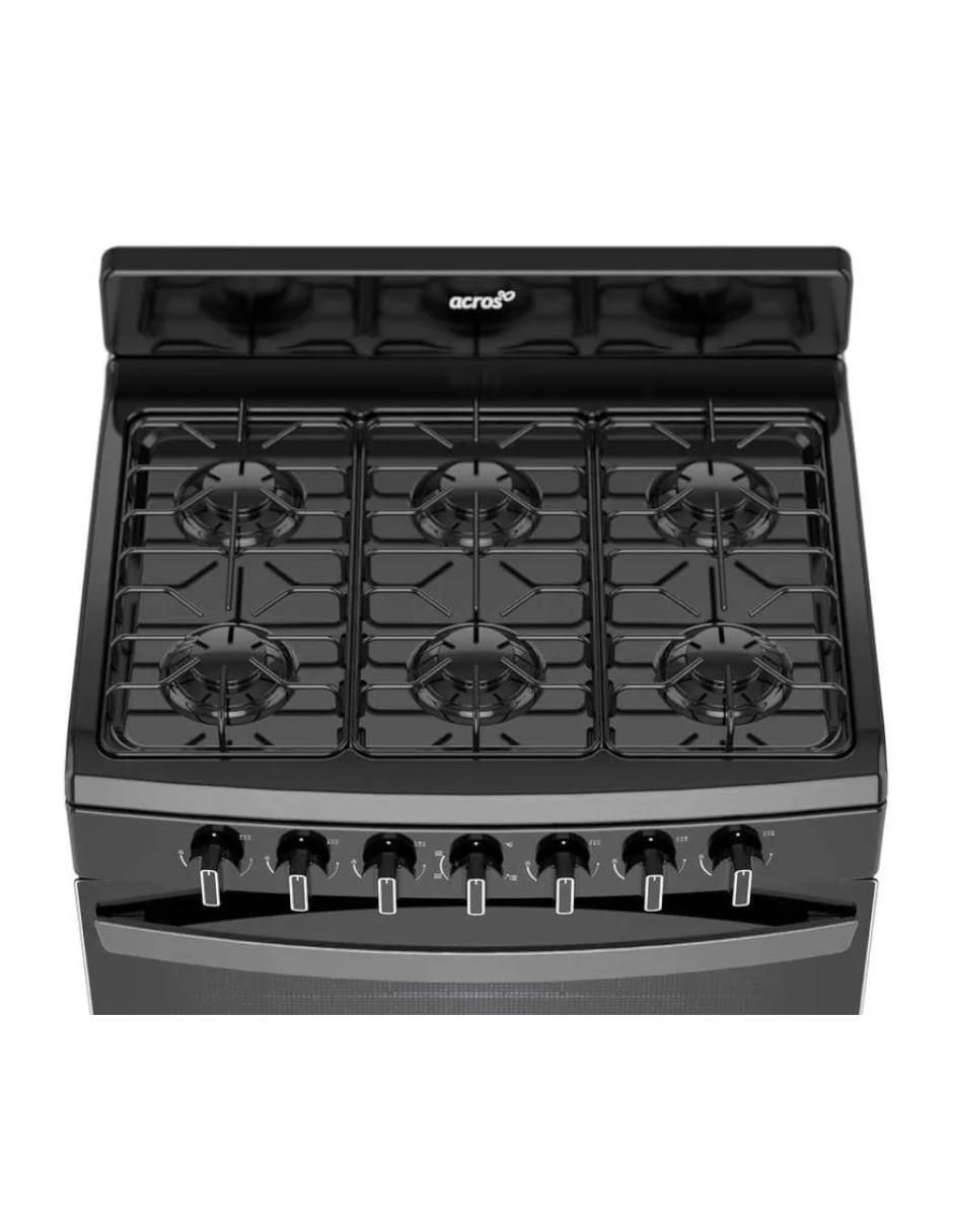 Estufa de piso a gas LP 76 cm AFR2000B de 6 quemadores 2