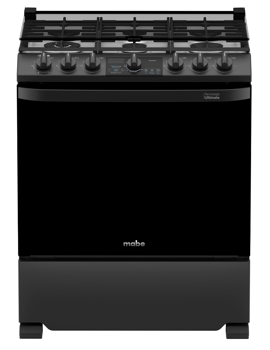 Estufa de piso a gas LP 76 cm EMH7613DBS0 de 6 quemadores Estufa de piso a gas LP 76 cm EMH7613DBS0 de 6 quemadores