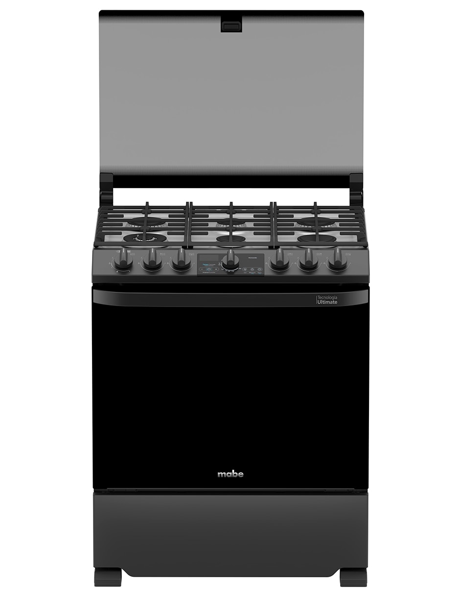 Estufa de piso a gas LP 76 cm EMH7613DBS0 de 6 quemadores 10