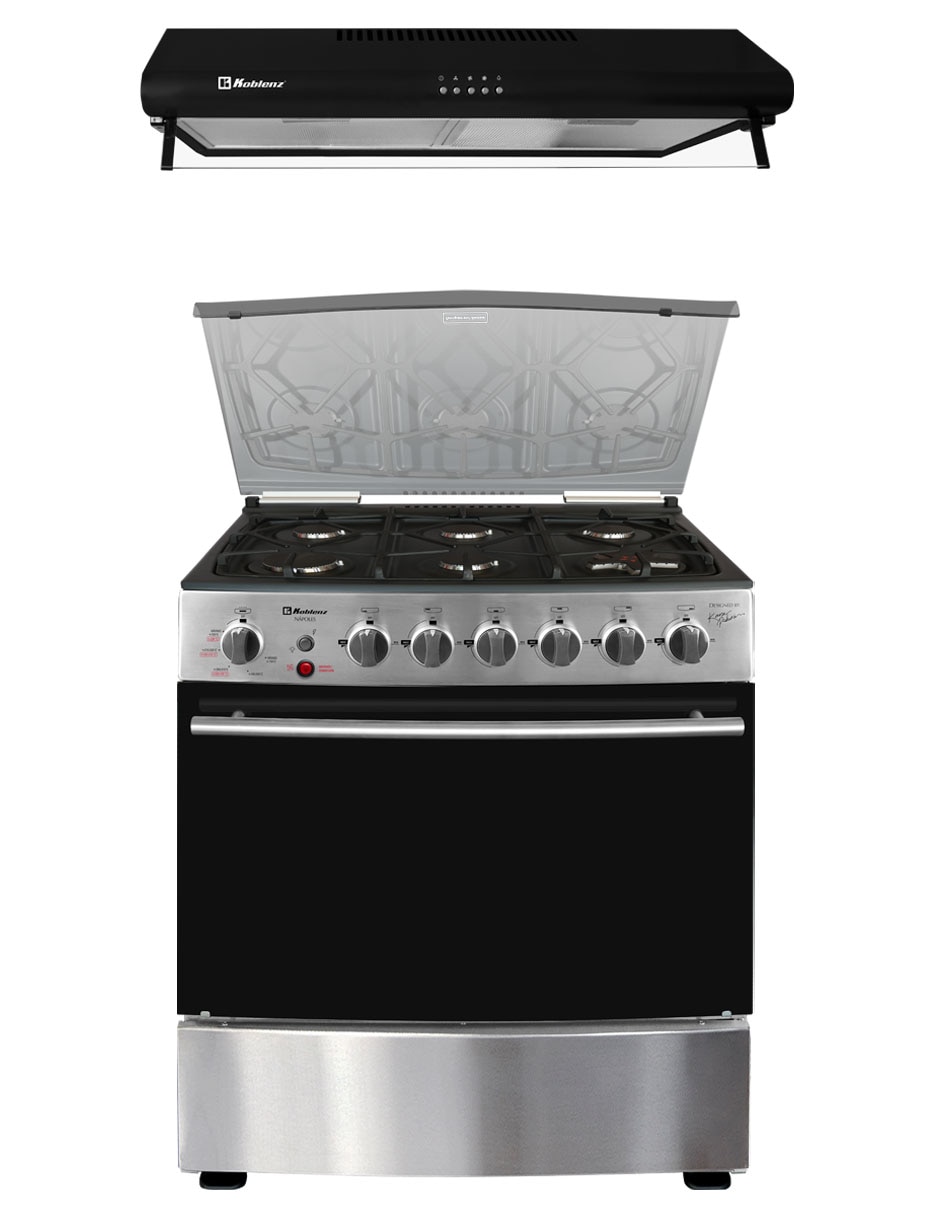 Combo estufa de piso a gas natural/lp 76 cm Ek-3131nd de 6 quemadores Combo estufa de piso a gas natural/lp 76 cm Ek-3131nd de 6 quemadores