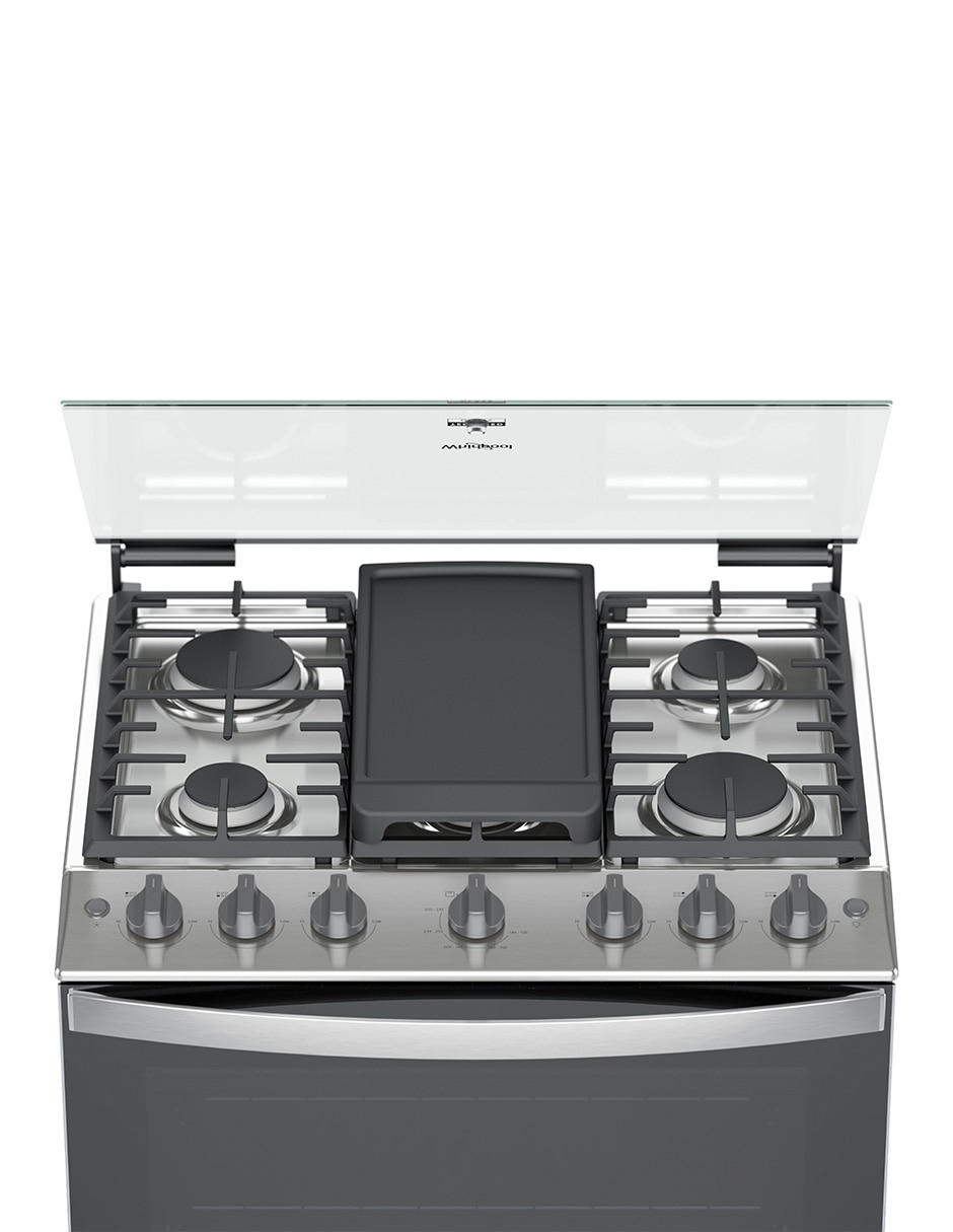 Estufa de piso a gas natural/lp 76 cm WFR5200D de 6 quemadores 5