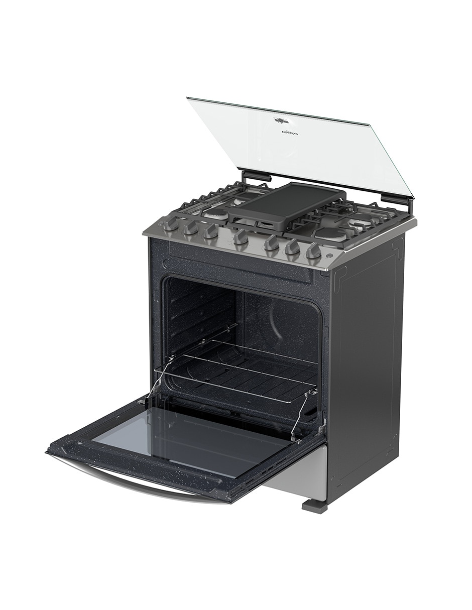 Estufa de piso a gas natural/lp 76 cm WFR5200D de 6 quemadores 6