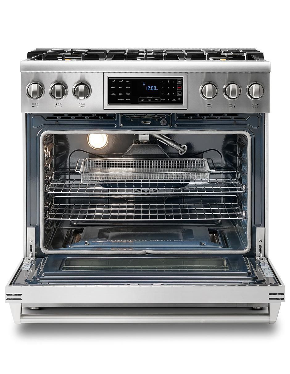 Estufa de piso a gas Natural 90 cm trg3601 de 6 quemadores 3