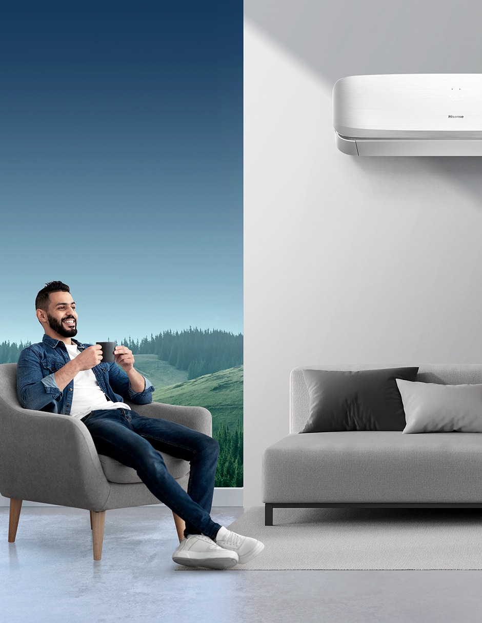 Aire acondicionado mini split inverter frío y calor 12000 BTU AA.ARU122NFW.12.220V 220 V 7