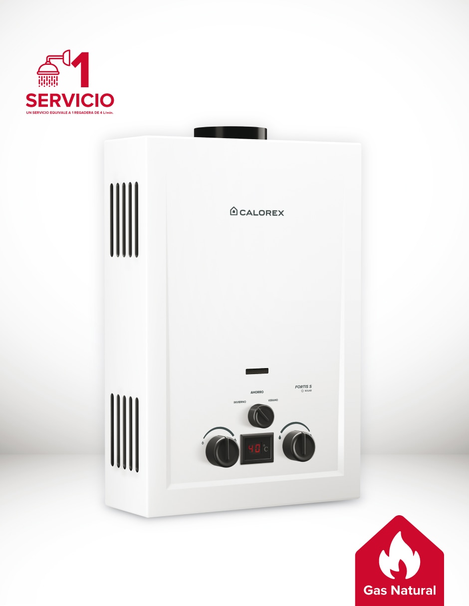 Calentador instantáneo FORTIS S-06NAT 2