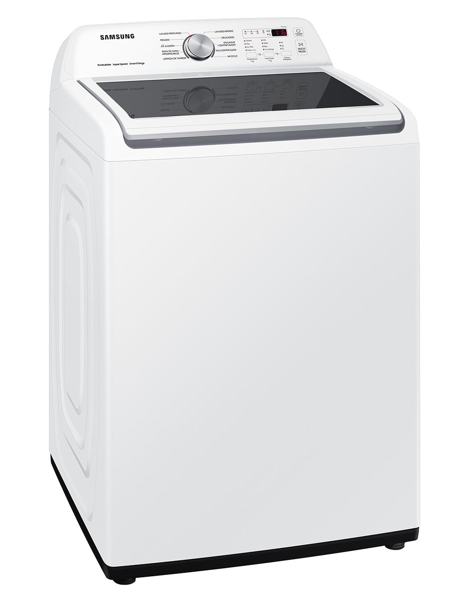 Lavadora 22 kg automática carga superior wa22c3543gw/ax 5