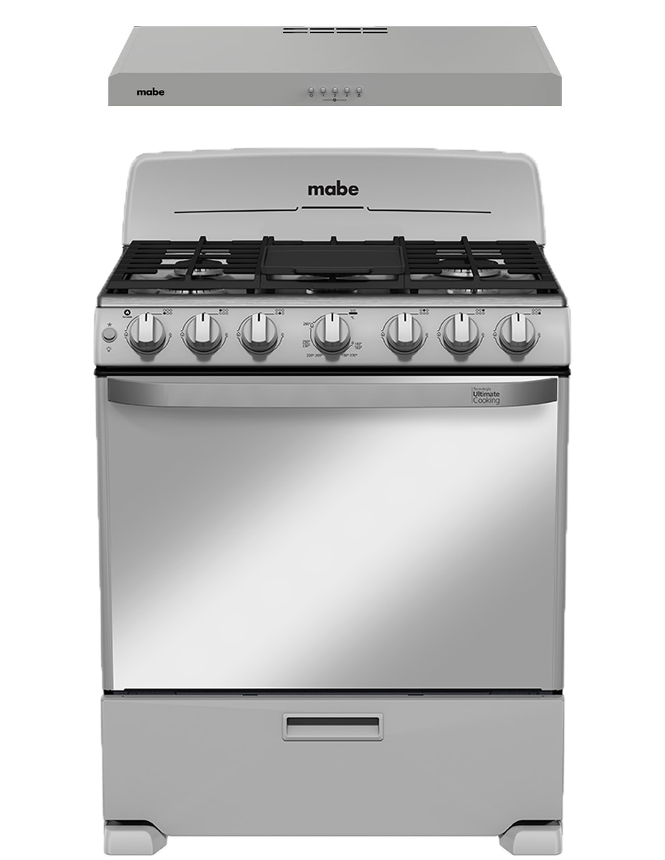 Estufa de piso a Gas LP 76 cm EM7659BFIS3CMP76 de 6 quemadores Estufa de piso a Gas LP 76 cm EM7659BFIS3CMP76 de 6 quemadores