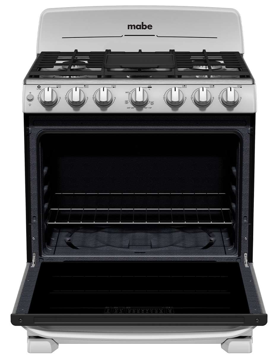 Estufa de piso a Gas LP 76 cm EM7659BFIS3CMP76 de 6 quemadores 7