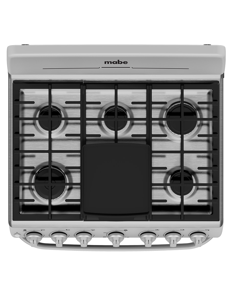 Estufa de piso a Gas LP 76 cm EM7659BFIS3CMP76 de 6 quemadores 9