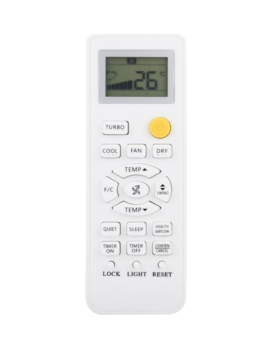 Control remoto para aire acondicionado CE-MB20 Mabe minisplit inverter