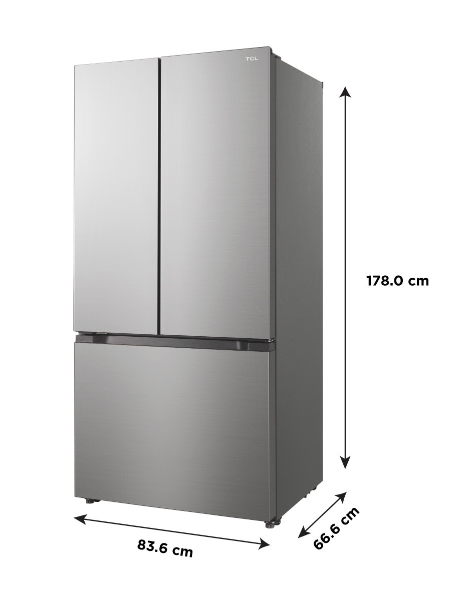 Refrigerador french door 18 pies cúbicos inverter y no frost TFR18SI 7