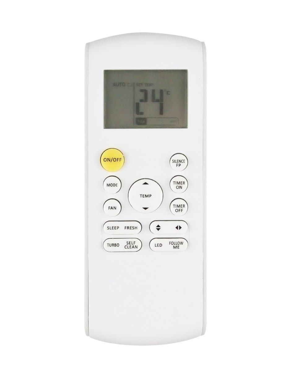 Control remoto para aire acondicionado CE-ML9 Mabe Midea RG57A7/BGEF Control remoto para aire acondicionado CE-ML9 Mabe Midea RG57A7/BGEF
