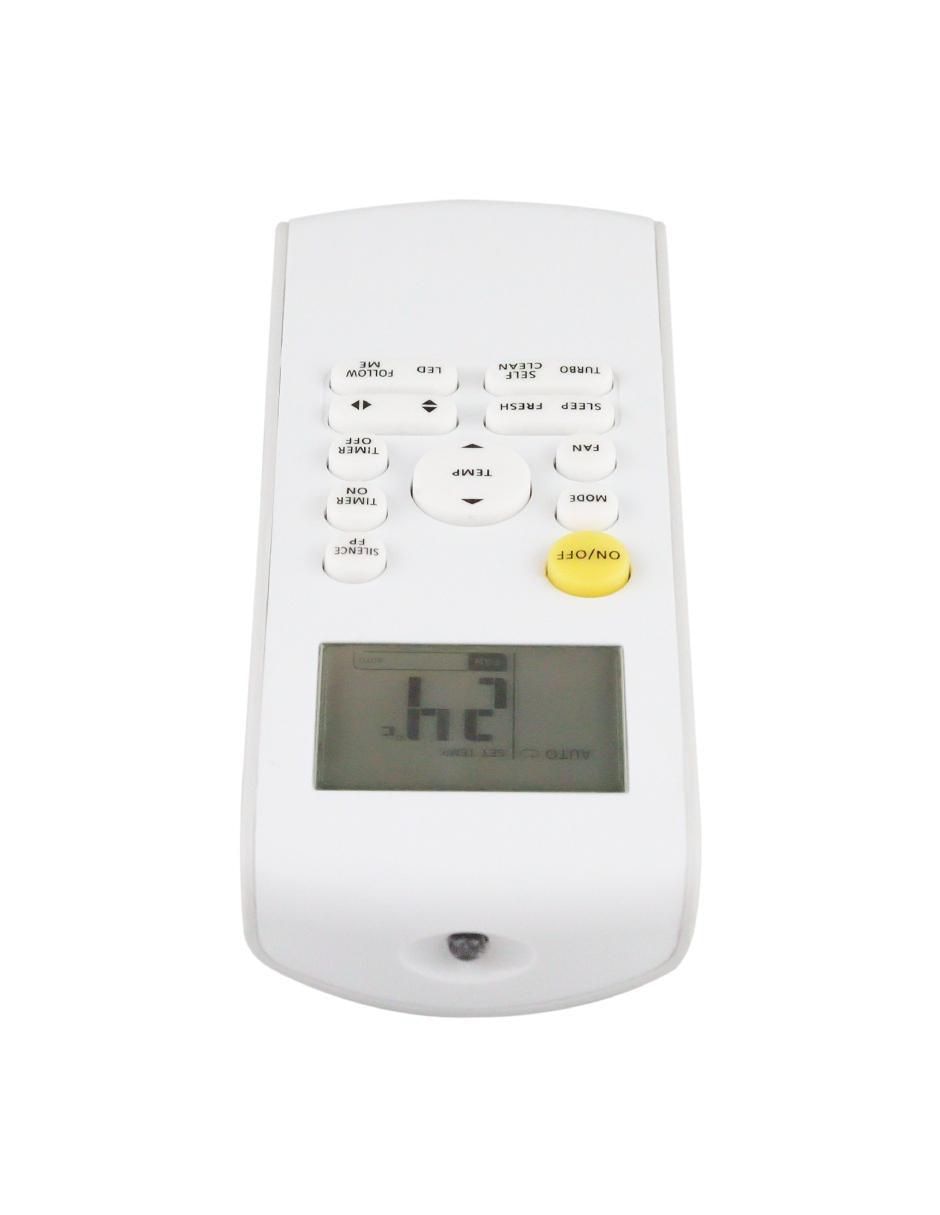 Control remoto para aire acondicionado CE-ML9 Mabe Midea RG57A7/BGEF 5