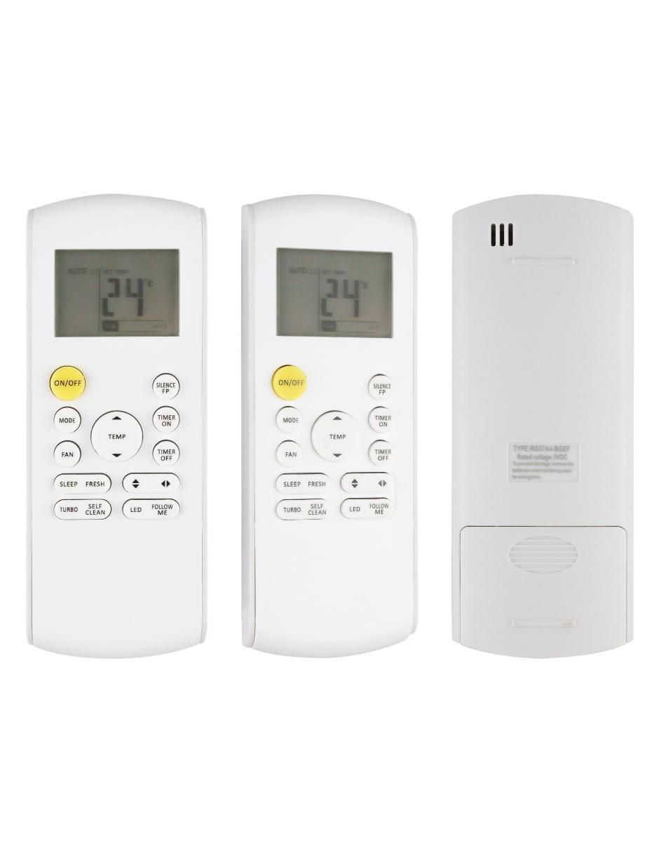 Control remoto para aire acondicionado CE-ML9 Mabe Midea RG57A7/BGEF 7