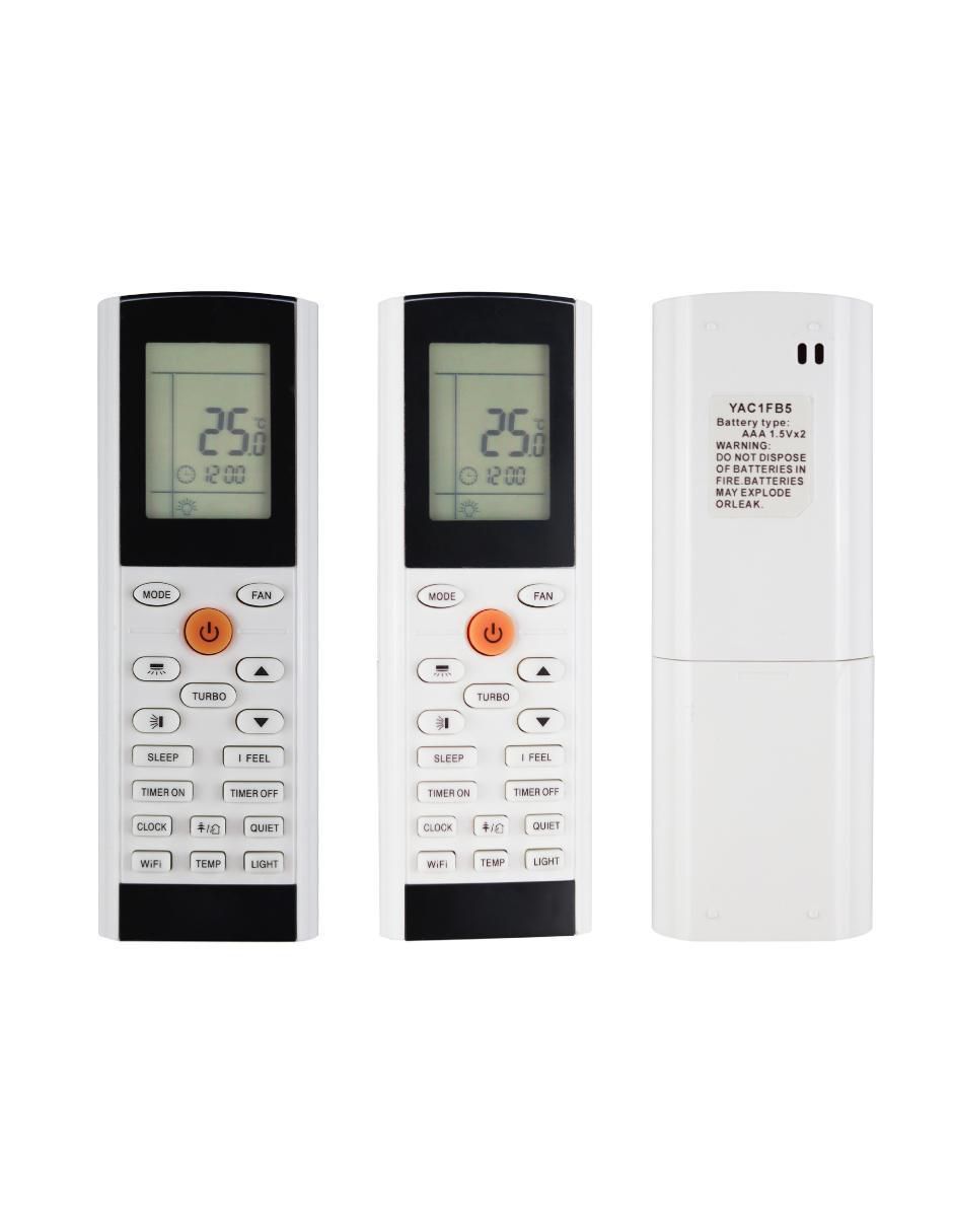 Control remoto para aire acondicionado CE-TG16 Trane, Benelux, Gree, Minisplit YAC1FB5 YAC1FB7 7
