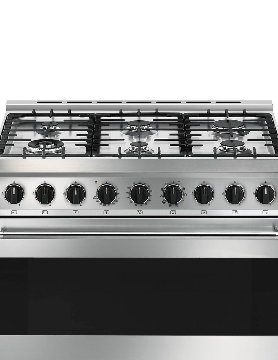 Estufa de piso a Gas natural/lp Mista 90 cm B91GMX2 de 6 quemadores 2