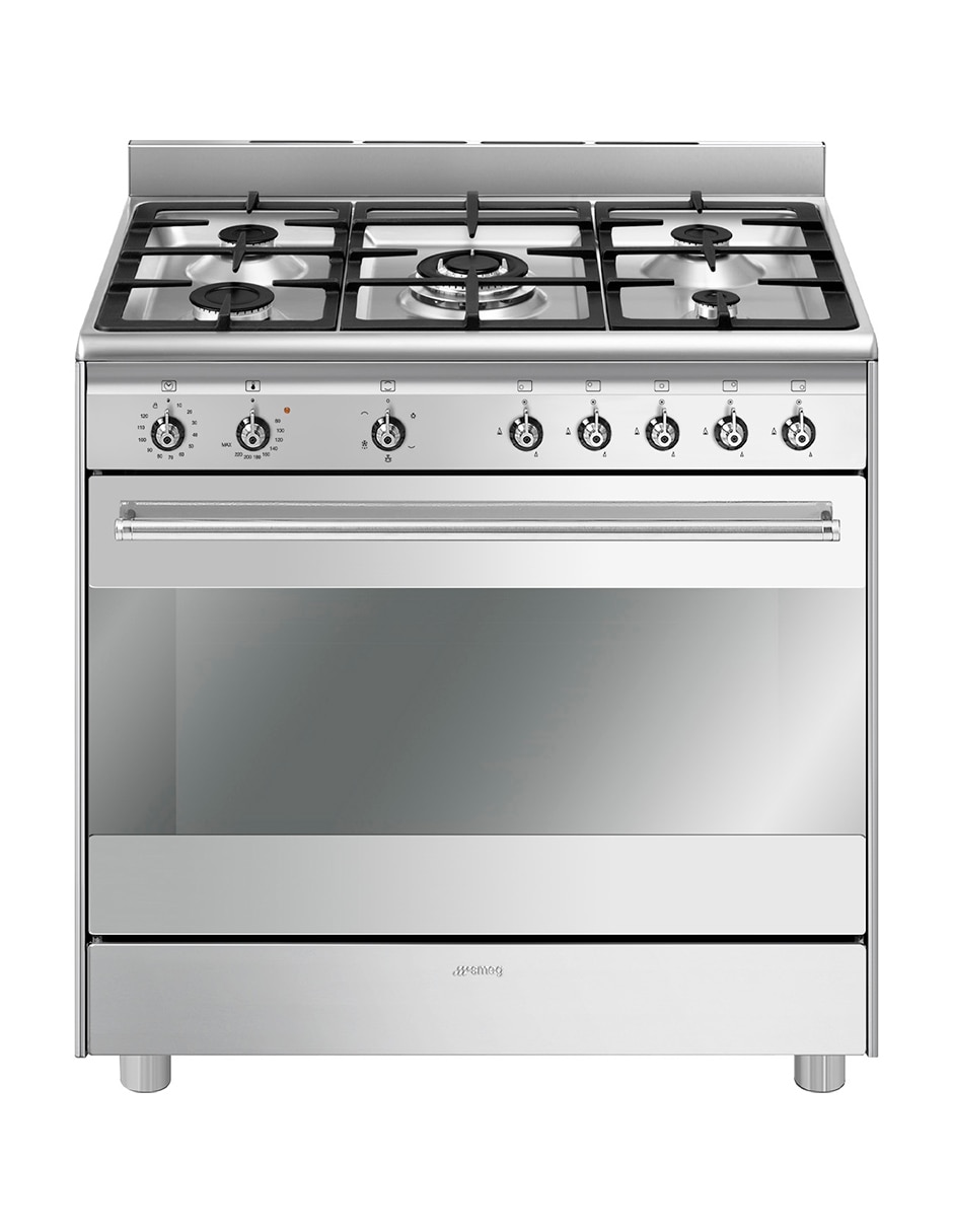 Estufa de piso a Gas natural/lp 90 cm SX91VJM2 de 5 quemadores Estufa de piso a Gas natural/lp 90 cm SX91VJM2 de 5 quemadores