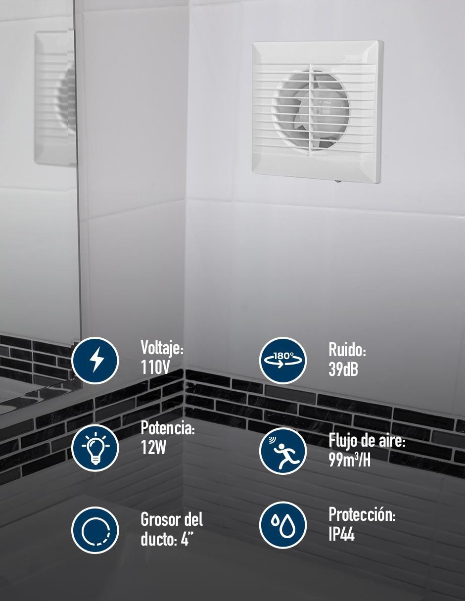 Extractor de aire EXTAI4P12WBL 5