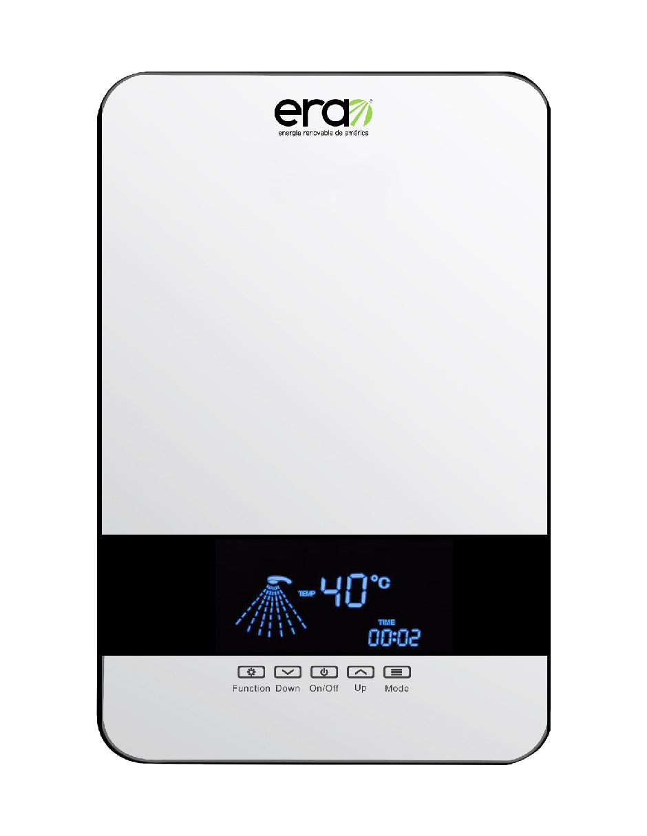 Calentador instantáneo CEI-8KW-1S 13 L electrónico 1