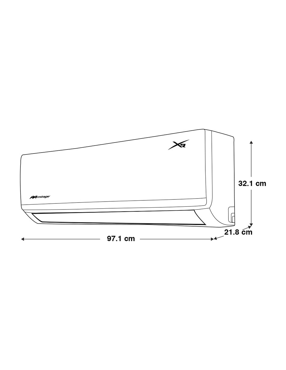 Aire acondicionado mini split frío SETCXF181T 220 V 4