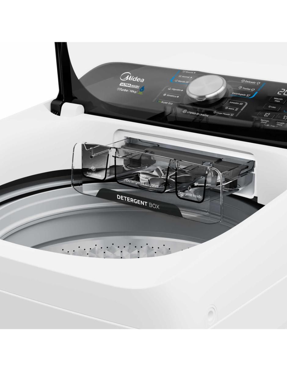 Lavadora 18 kg automática carga superior ma512w18/w 3