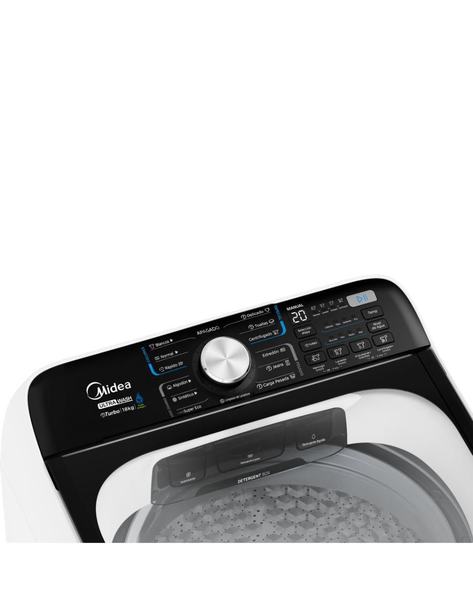 Lavadora 18 kg automática carga superior ma512w18/w 4