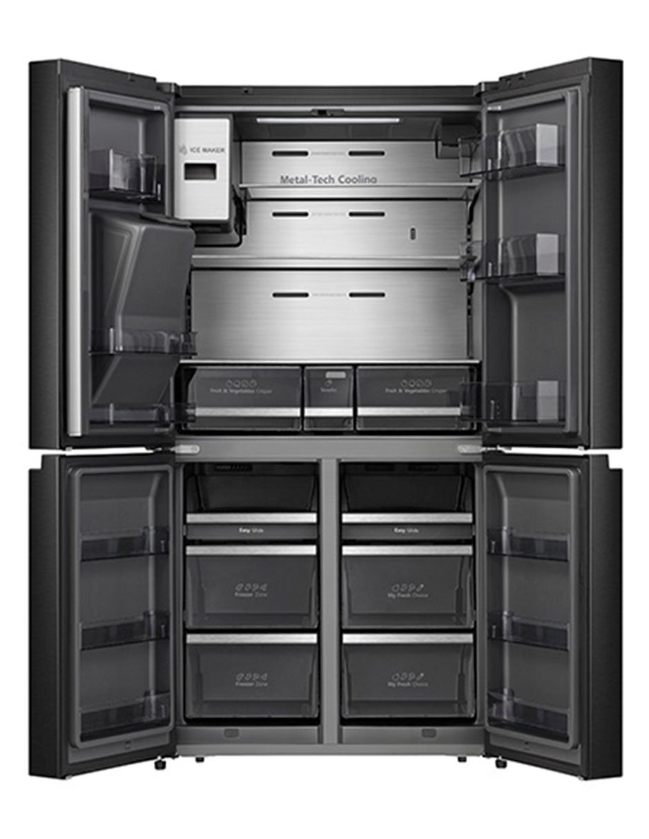 Refrigerador french door 20 pies cúbicos inverter y no frost y fábrica de hielo RC20N6HBX1 4