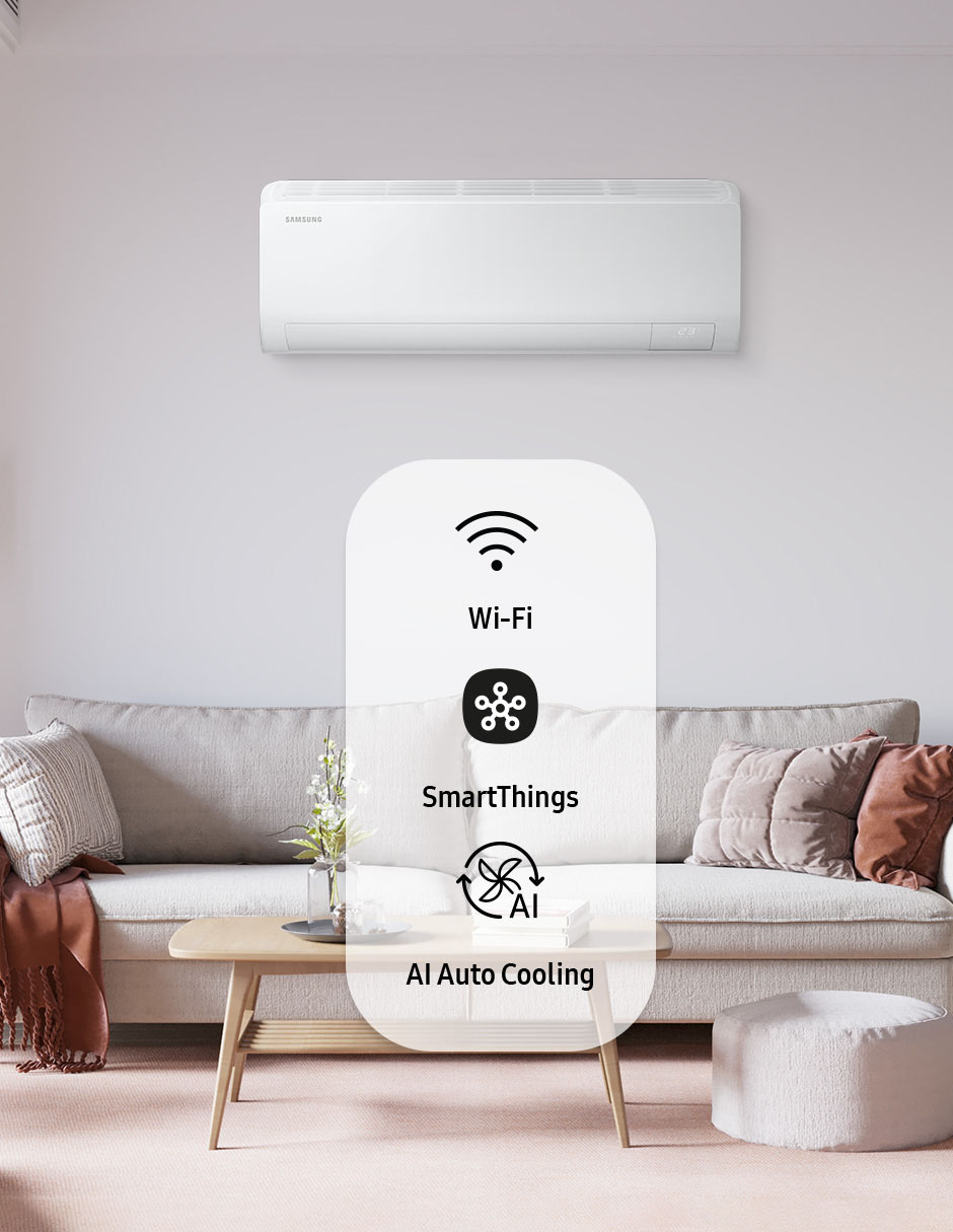 Aire acondicionado mini split inverter Frío 24000 BTU AR50F24D1BH/AX 220 V 7