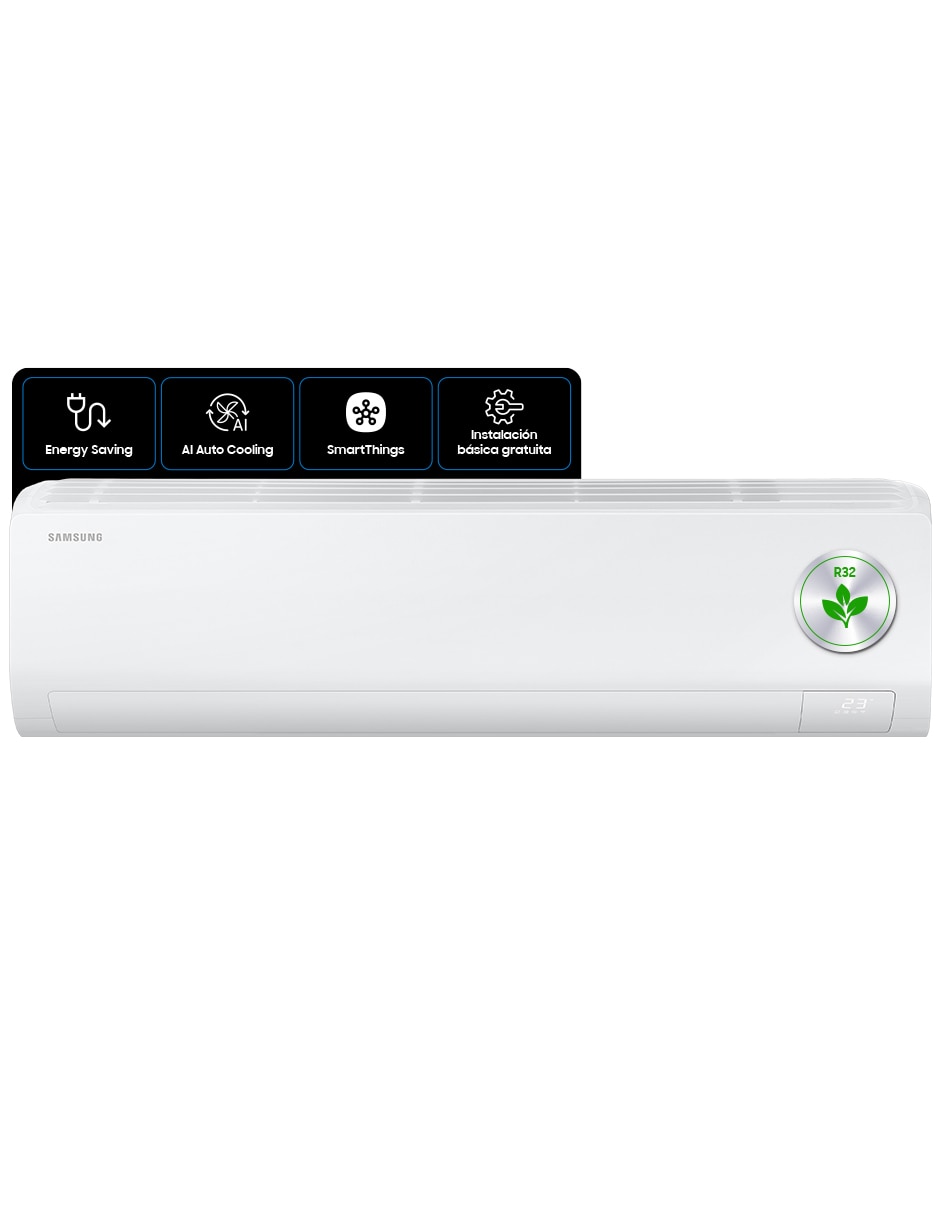 Aire acondicionado mini split inverter Frío 24000 BTU AR50F24D1BH/AX 220 V 8