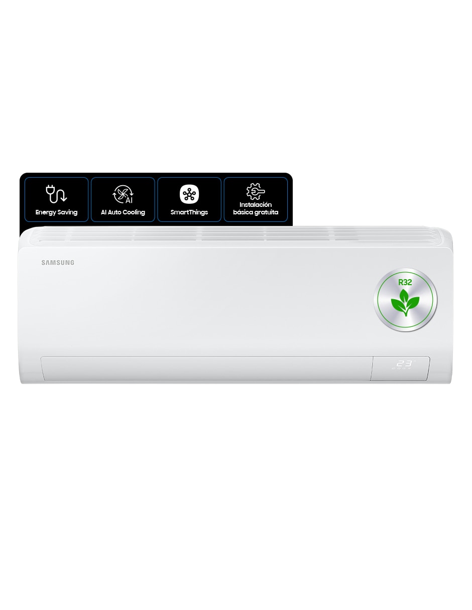 Aire acondicionado mini split inverter Frío 12000 BTU AR50F12D1BH/AX 220 V 8