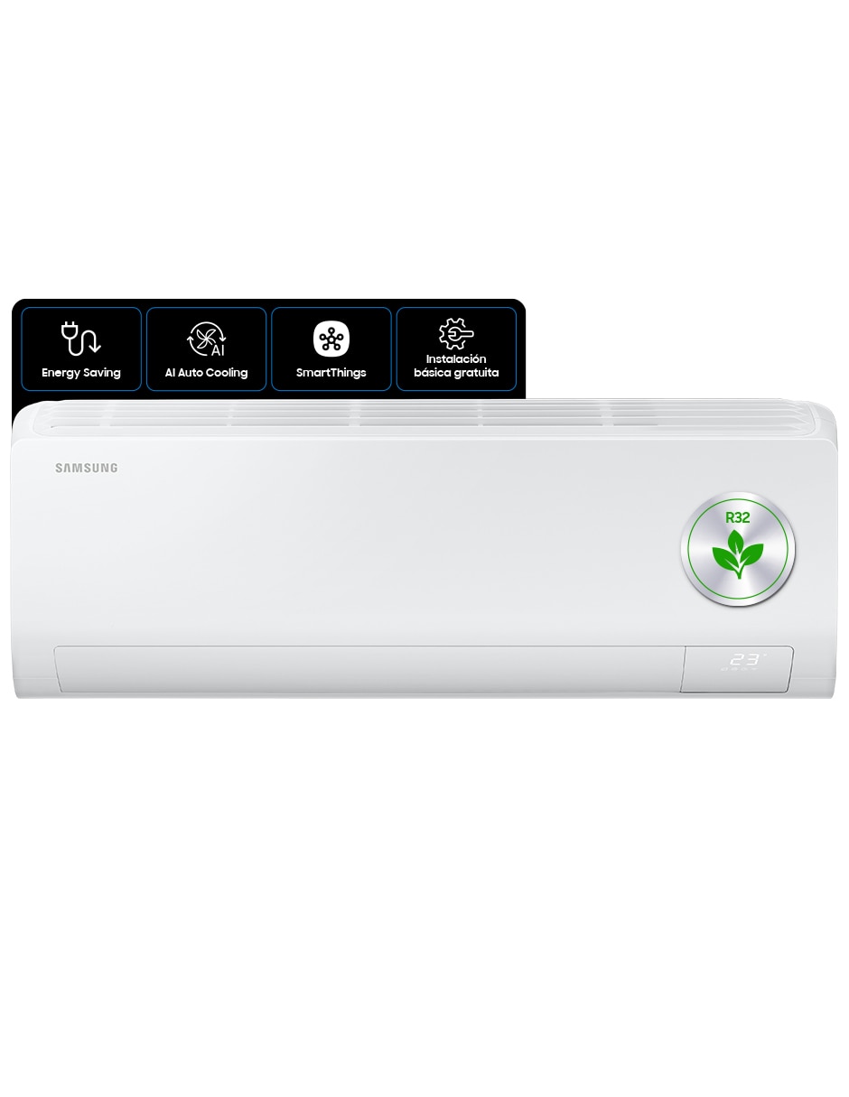 Aire acondicionado mini split inverter Wind Frío AR50F12D1VH/AX 127 V 8