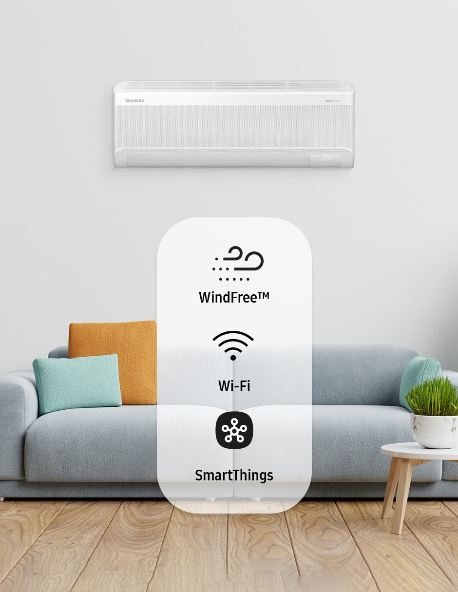Aire acondicionado mini split inverter Frío y calor 18000 BTU AR60F18C1HW/AX 220 V 7