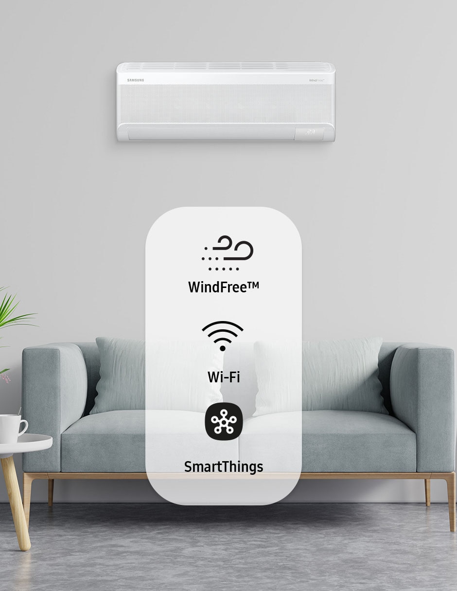 Aire acondicionado mini split inverter Windfree Frío AR60F12D1FW/AX 220 V 7