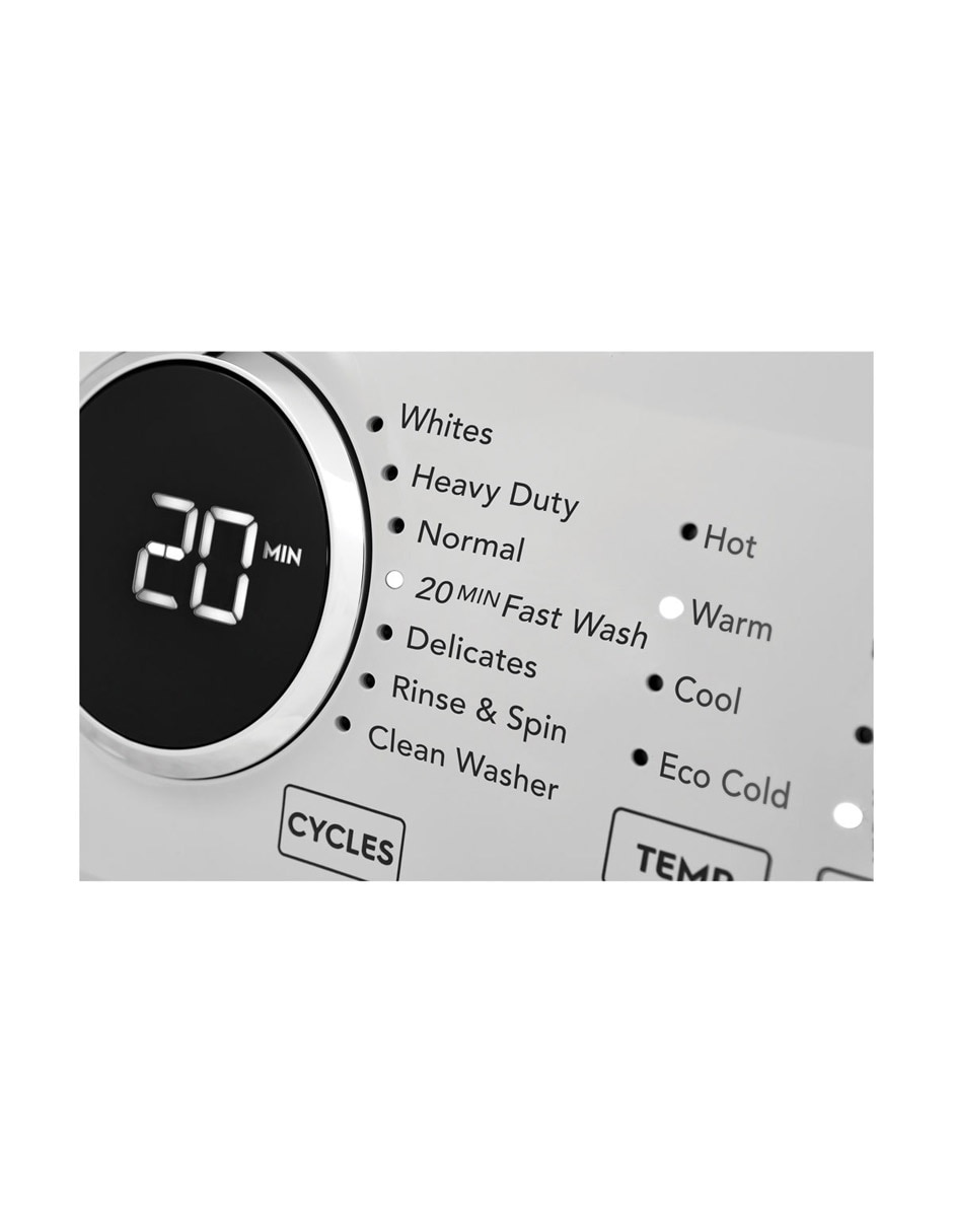 Lavadora 21 kg automática carga frontal fwfx22d4ew 5