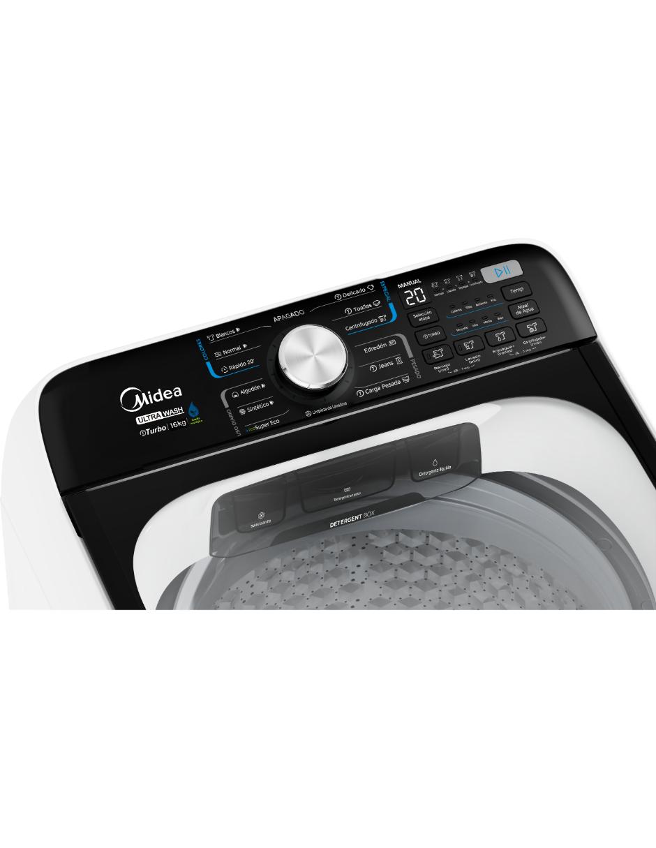 Lavadora 16 kg automática carga superior ma512w16/w 5
