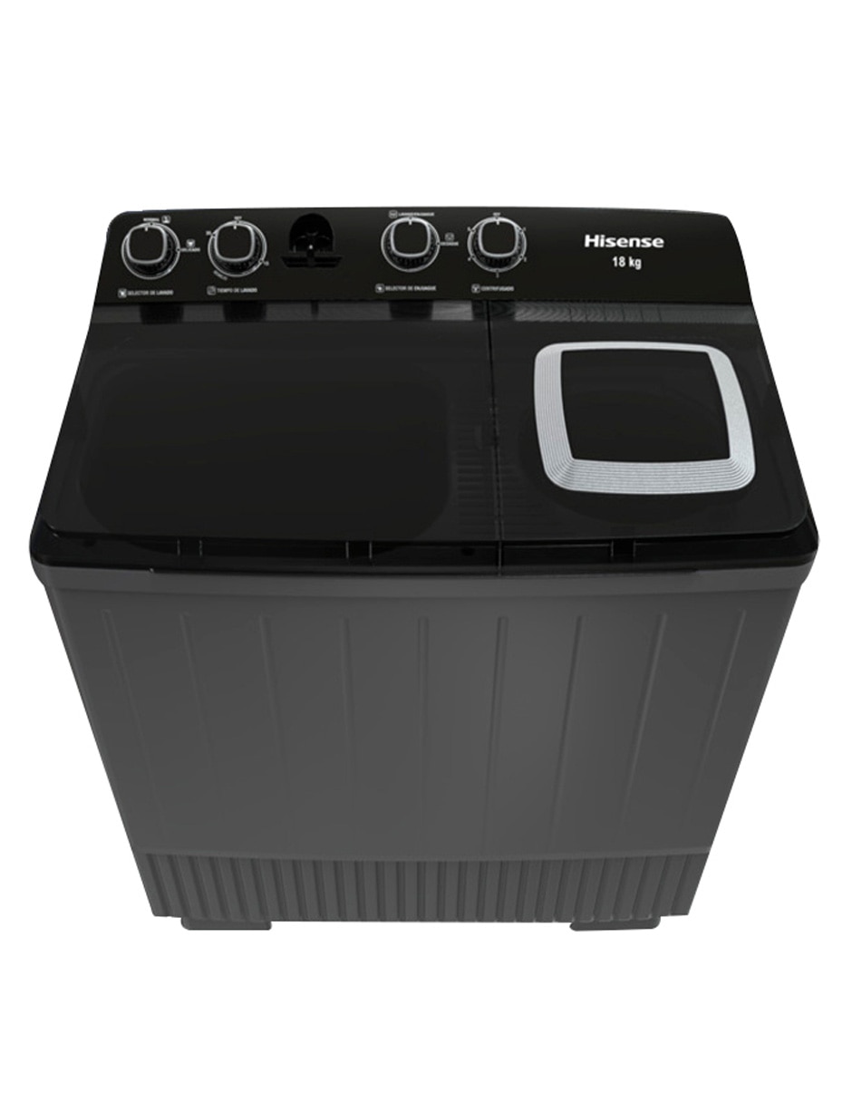 Lavadora doble tina 18 kg semiautomática carga superior WSA1804P 5