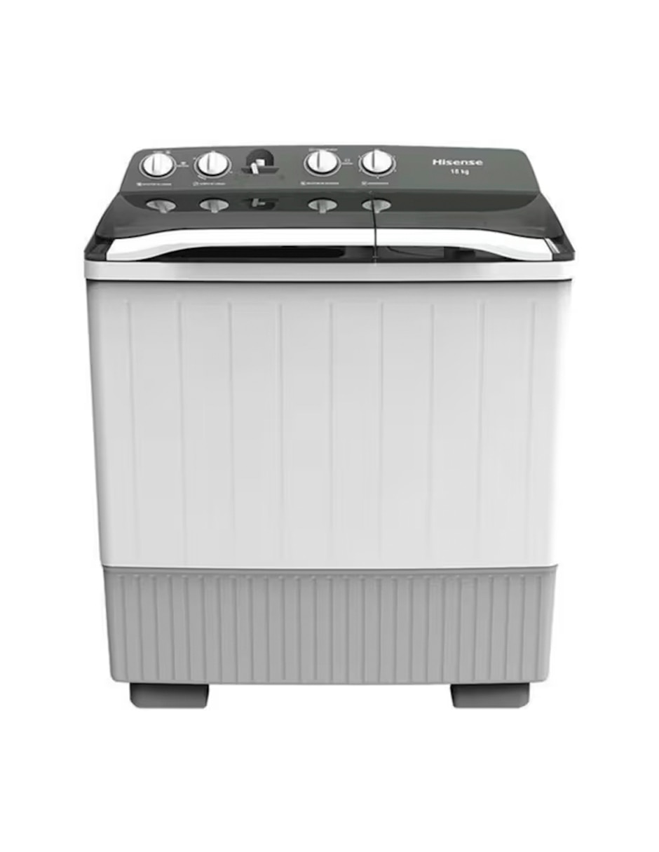 Lavadora doble tina 18 kg manual carga superior wsa1803p