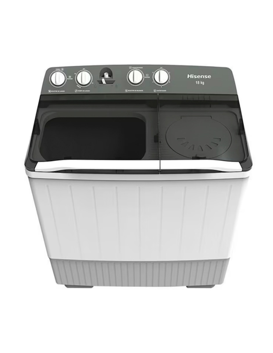Lavadora doble tina 18 kg manual carga superior wsa1803p 4