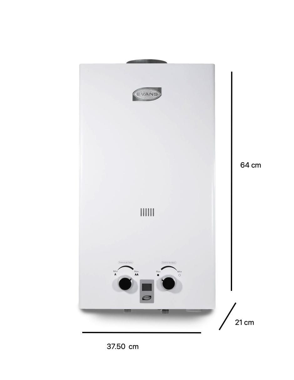 Calentador instantáneo CISS8L 8 L gas lp 4