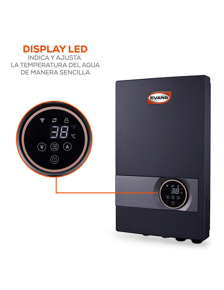 Calentador instantáneo CISSE27KW 12 L eléctrico 3